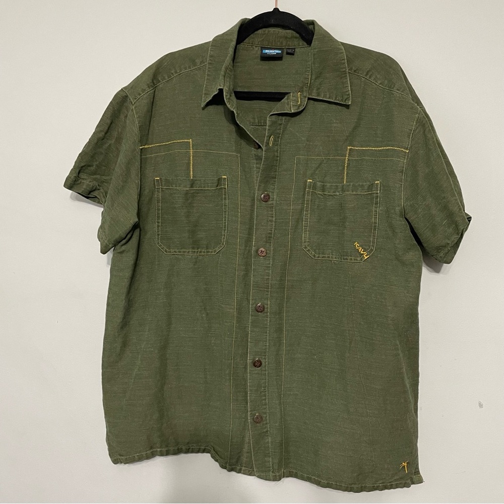 Kavu button down shirt, Men’s XL